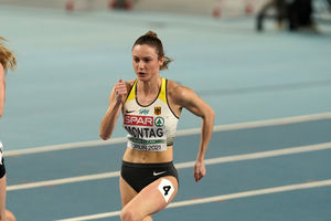 EM-Siebte über die 60m: Jennifer Montag. Foto: Chai